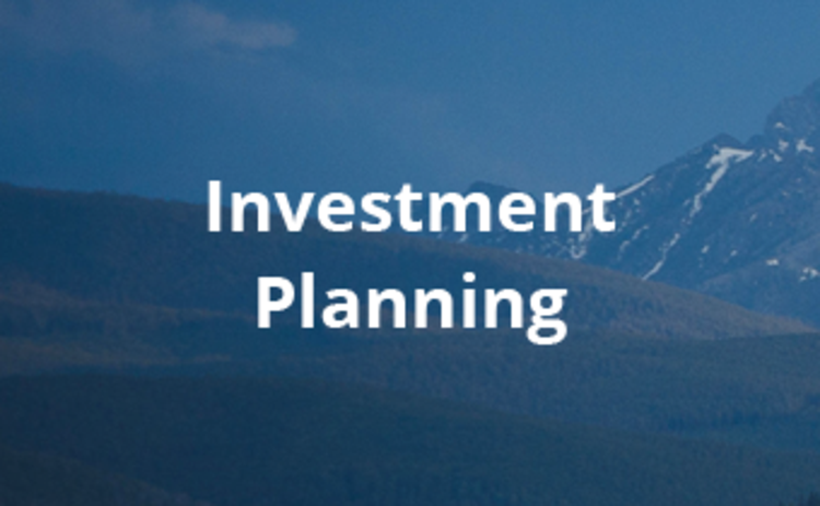 text: Investment planning